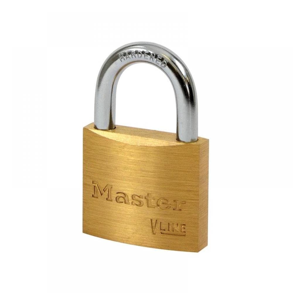 Master Lock 4140KA-4232 V Line Brass 40Mm Padlock - Keyed Alike 4232