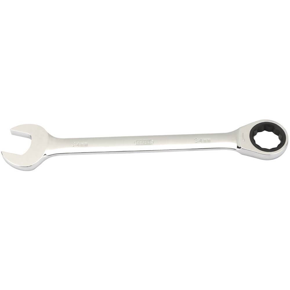 Draper 31028 Metric Ratcheting Combination Spanner 34Mm each 1