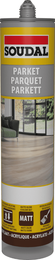 Soudal Parquet & Timber Sealant Pearl White 290Ml 132208