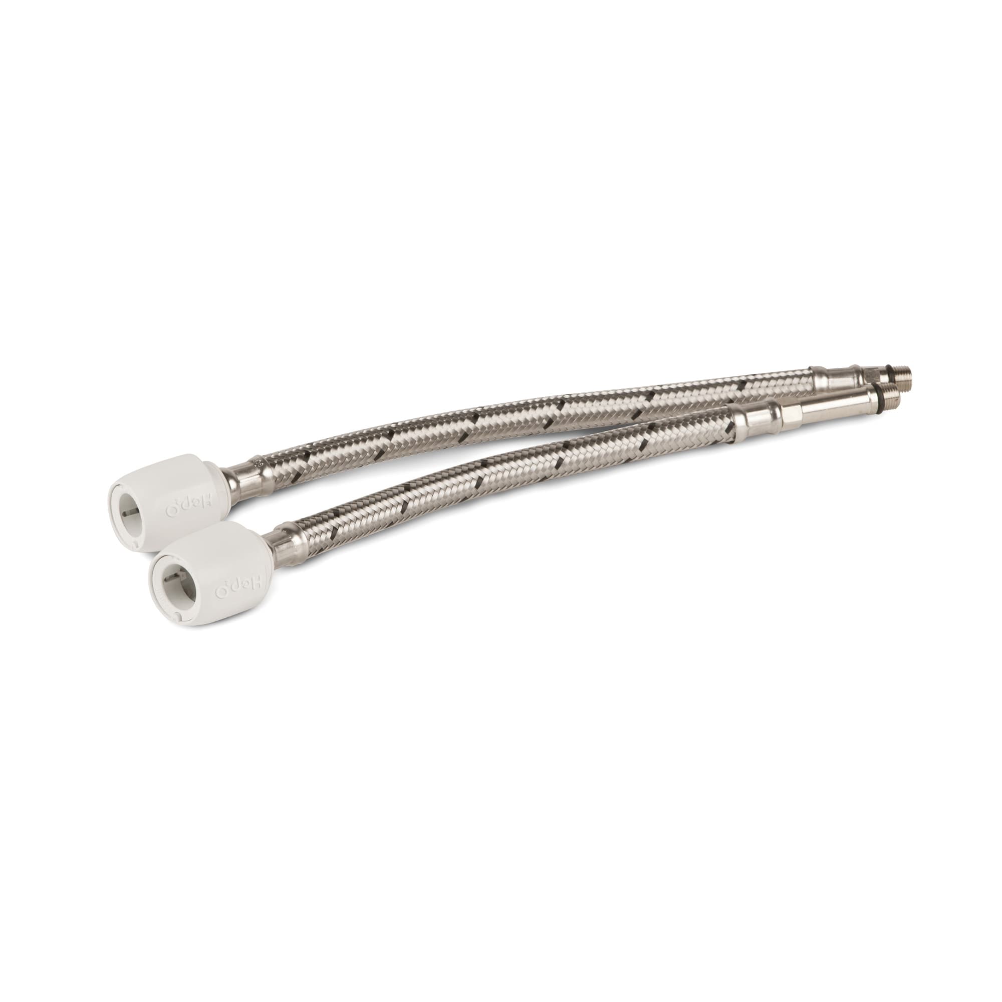 Hep2O Flexible Tap Connector Monobloc Mixers 300mm x 15mm x M12 HD125G/15W Qty 2