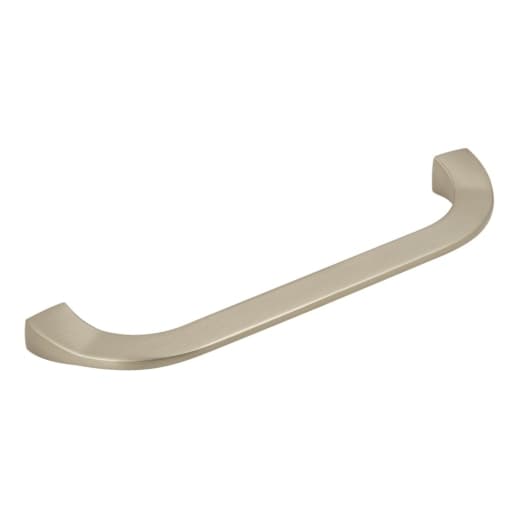 Slim Bar Handle Brushed Nickel 128mm Centre