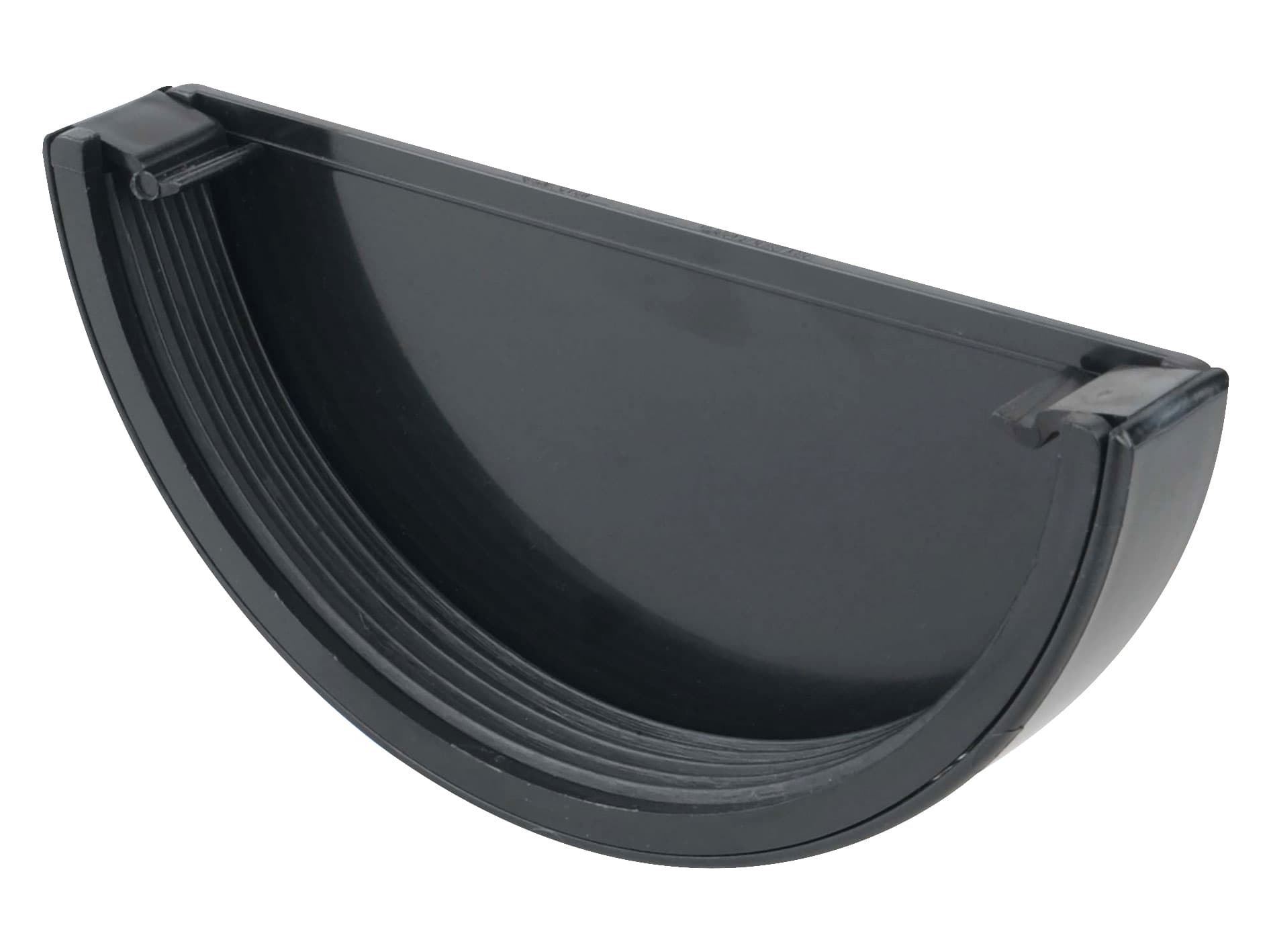 Osma Wavin Osma RoofLine stopend external 150mm black