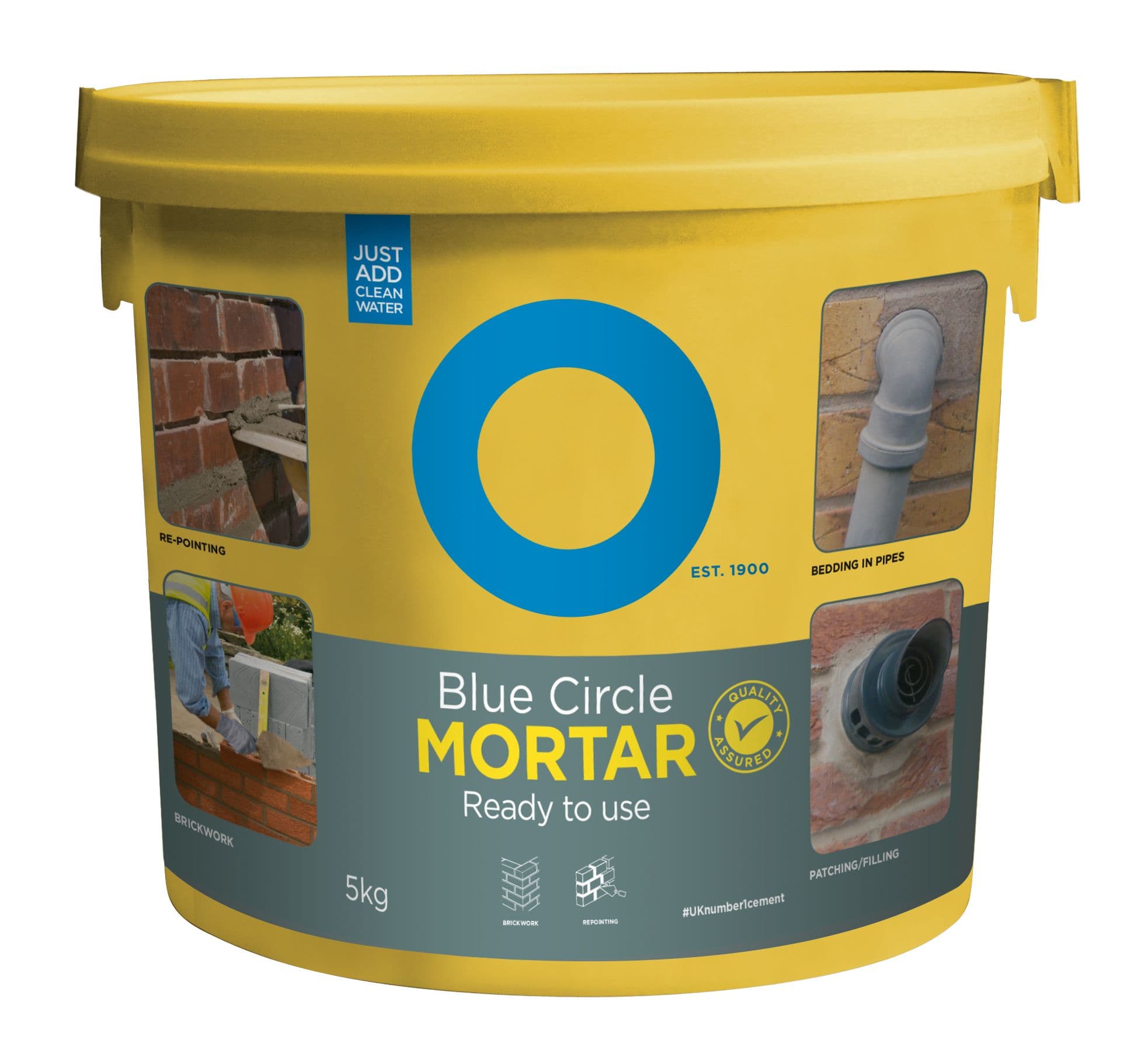 Blue Circle Ready to Use Mortar Mix In Tub 5kg
