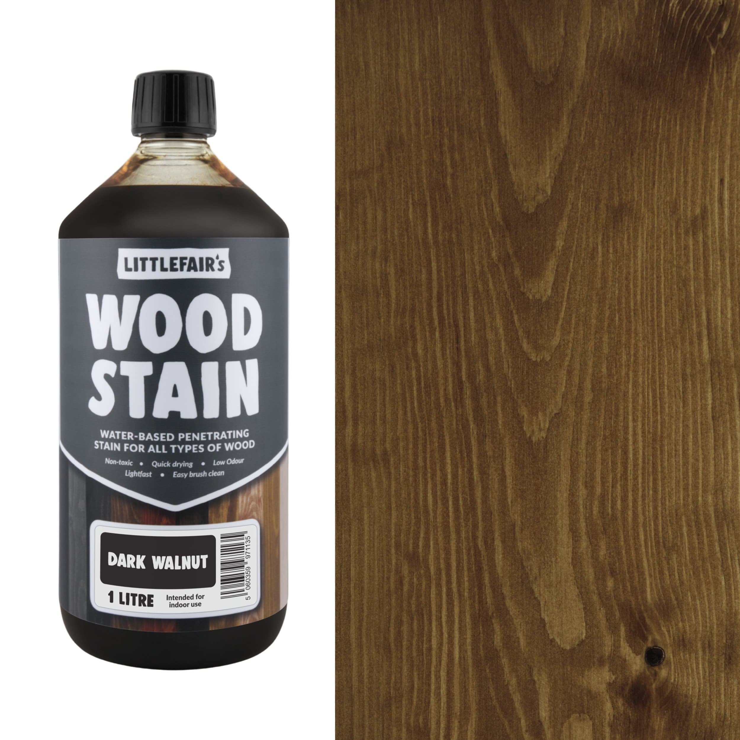Littlefairs Water Based Wood Stains - Non Toxic & Eco Friendly