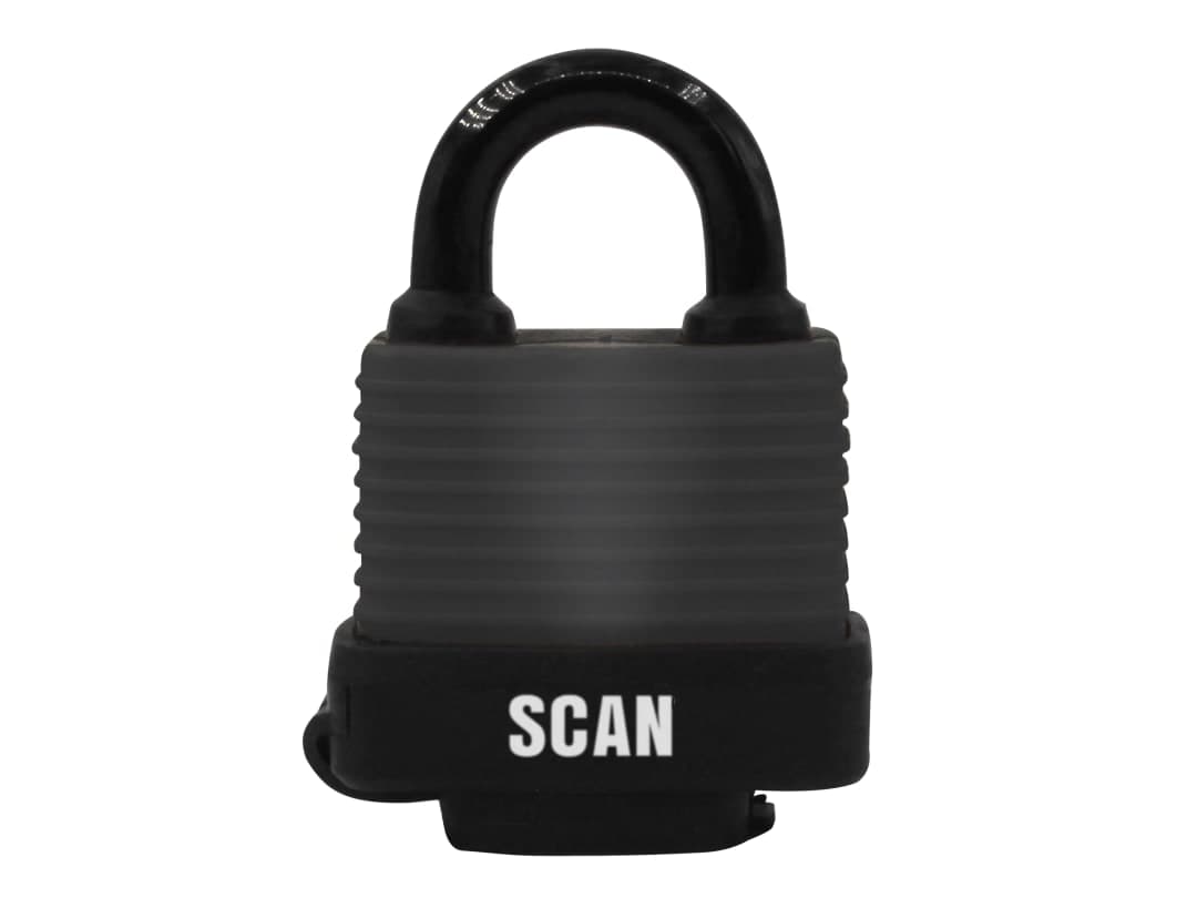 Scan Weatherproof Laminated Steel Padlock 45mm ZD113-A45