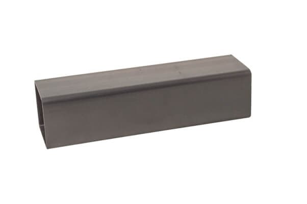 FloPlast Square Downpipe - 65mm x 5.5mtr Anthracite Grey