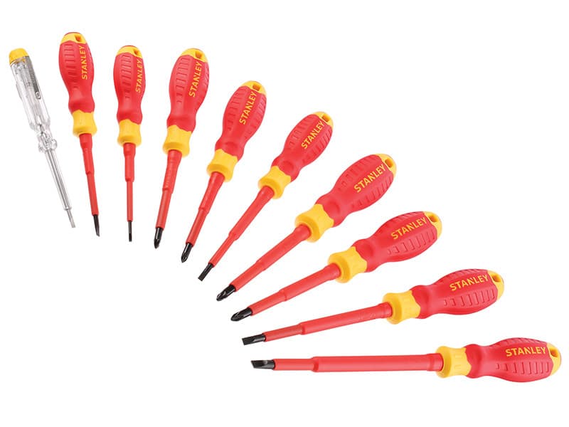 Stanley® STHT60032-0 Fatmax® Vde Insulated Screwdriver Set 10 Piece