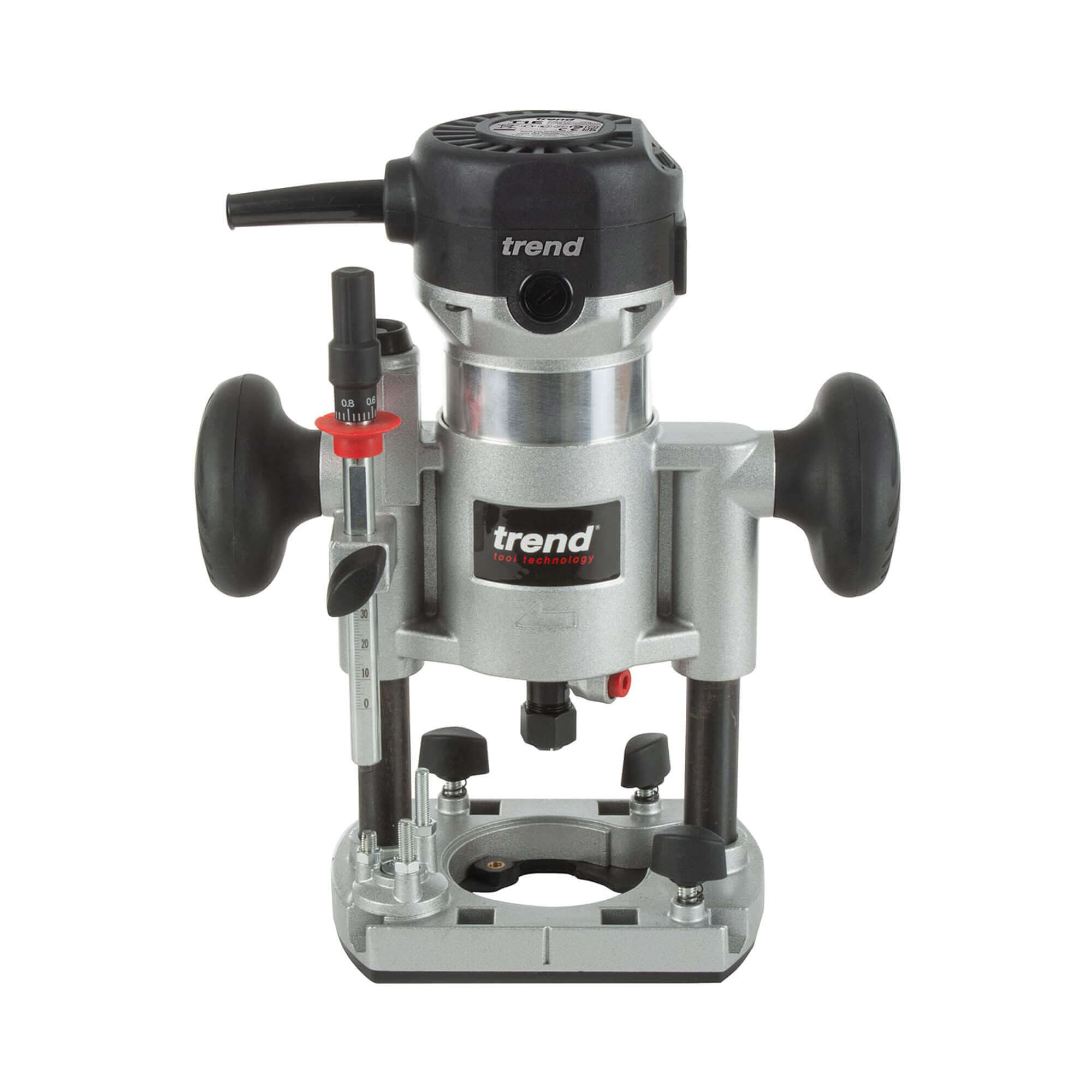 Trend 710W 8Mm Dual-Base Trim & Plunge Router 230V Eu Pk 1 T1EPS/EURO