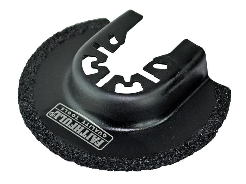 Faithfull M0010010 Multi-Functional Tool Carbide Grit Radial Saw Blade 65Mm