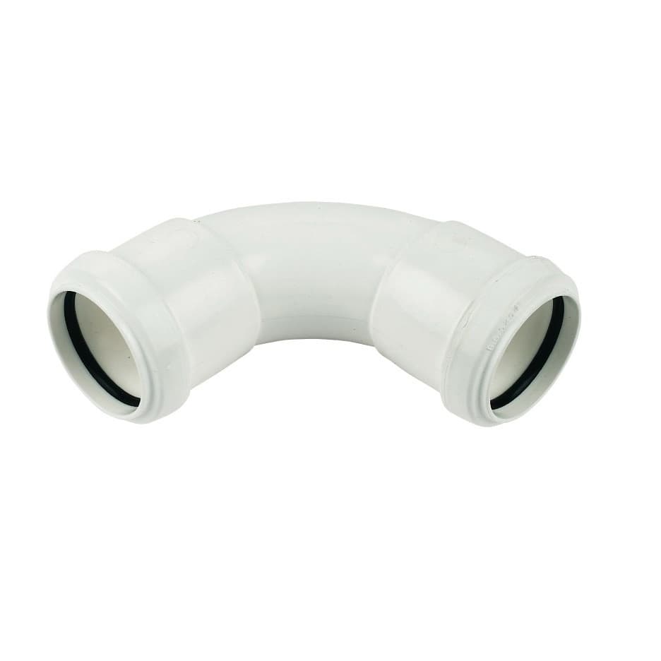 Floplast 40Mm White Pp 92.5*Bend WP15W