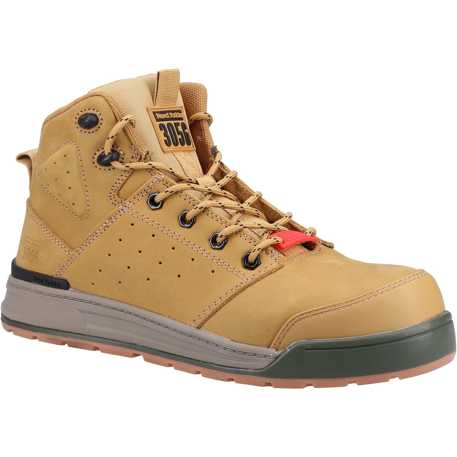 Hard Yakka 3056 Lace Zip Safety Boot Size 10.5 34688-59335-10