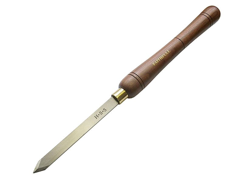 Faithfull TT007F Hss Turning Chisel 15Mm Diamond Point Scraper