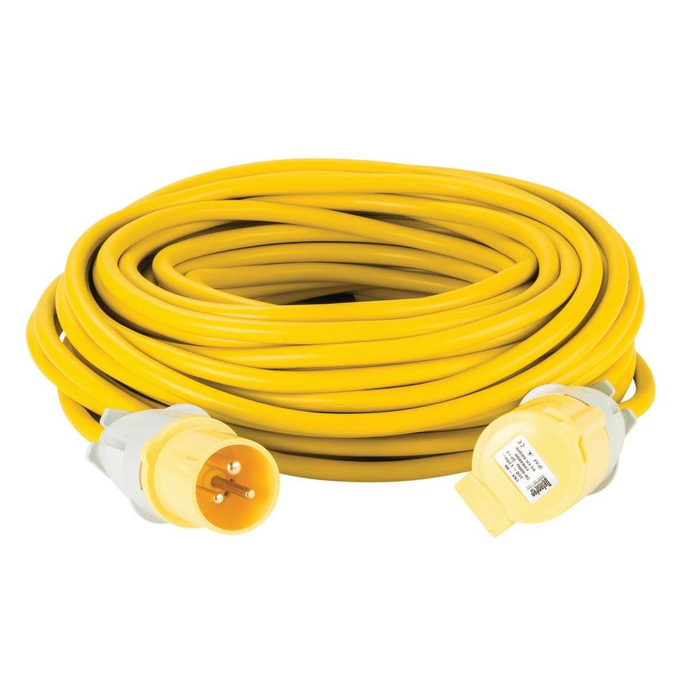 Defender E85233 110V Extension Lead Yellow 2.5Mm² 16A 25M 35817