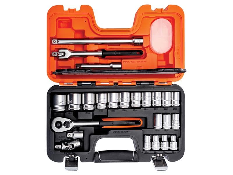 Bahco S240 S240 1/2In Drive Socket Set 24 Piece