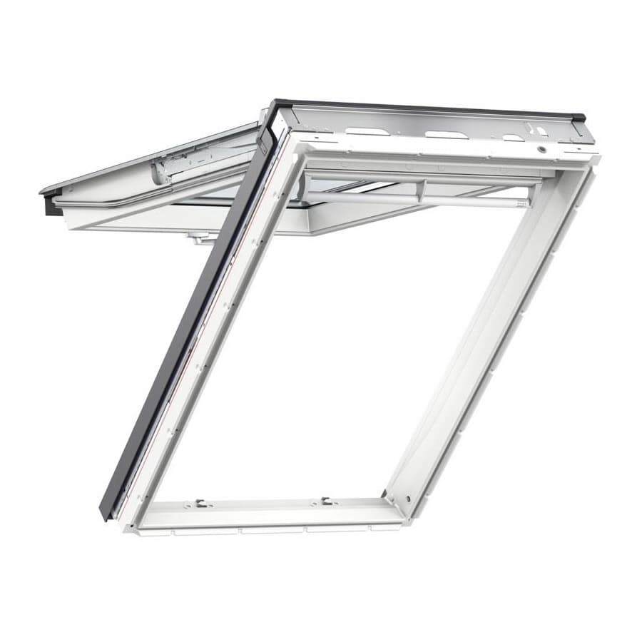 VELUX Electric Top Hung Roof Window Lacquered Pine 1340mm x 980mm GGL UK04 307021U
