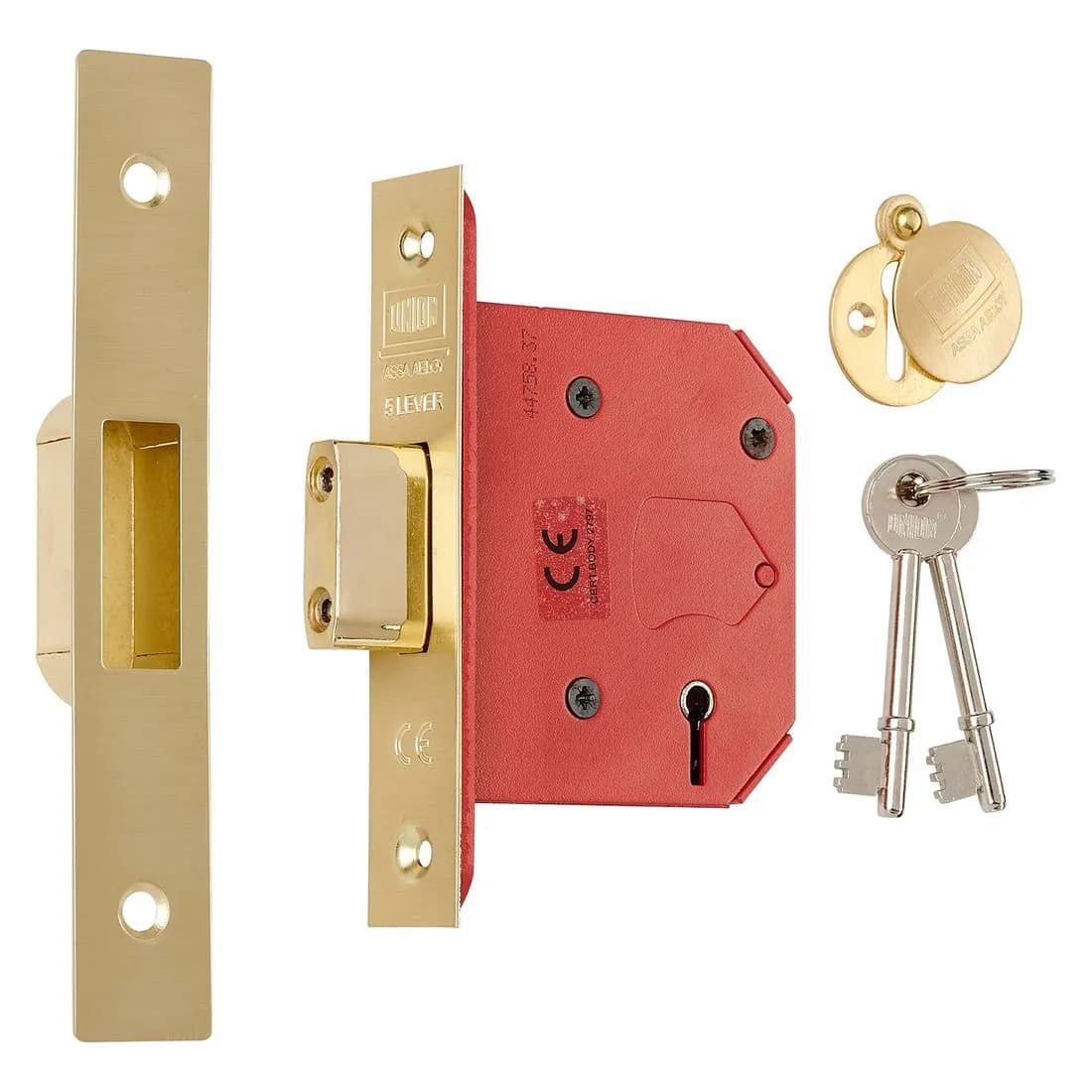 S.Bolt 5 Lvr D.Lock Pb 3Inch Case Visi