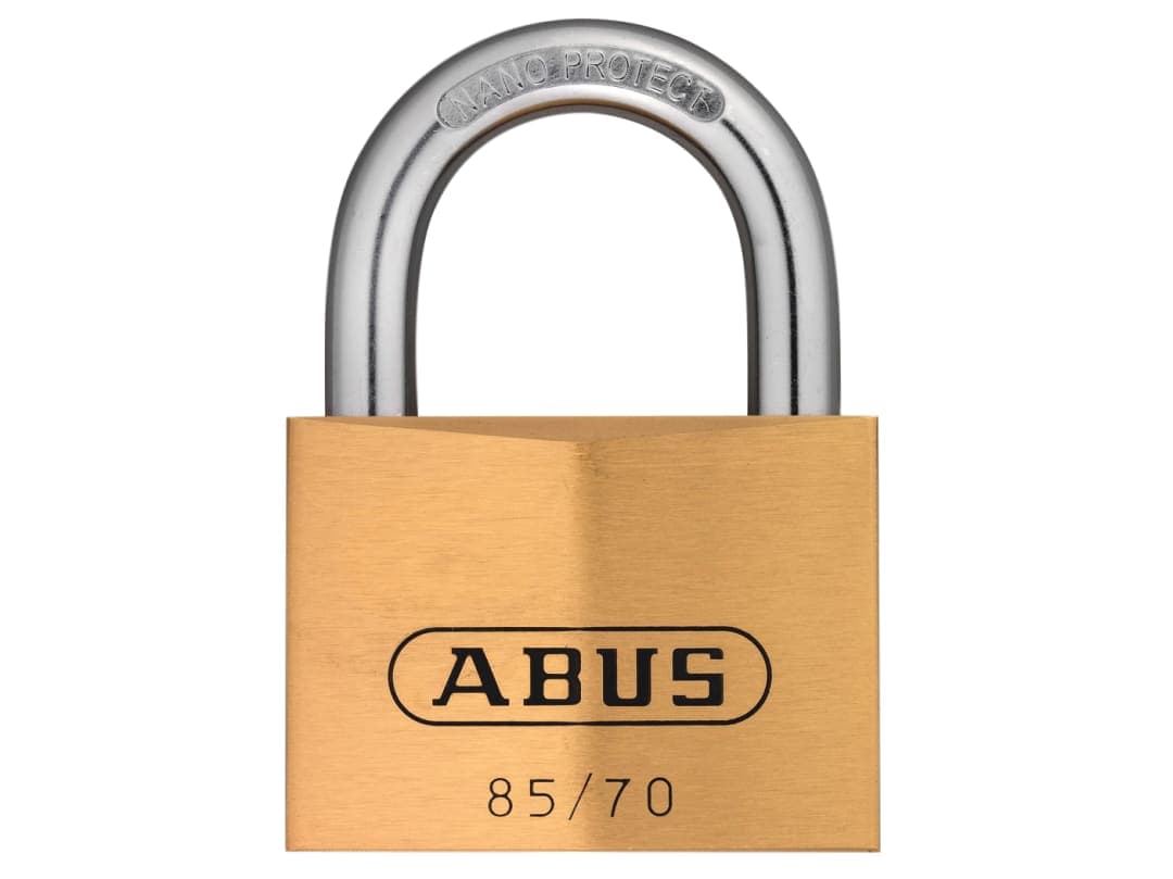 ABUS Mechanical 85/70mm Brass Padlock Keyed Alike 121 10002498-01
