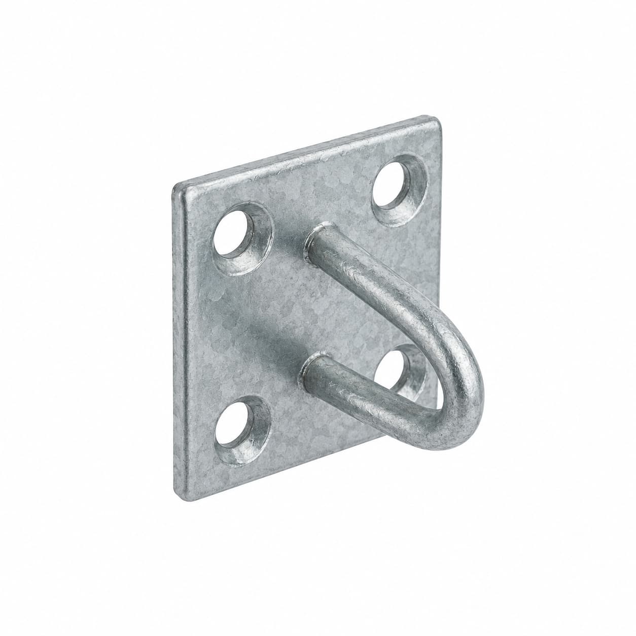 Staple On Plate Anchor Point - Galvanised - Hardware Solutions