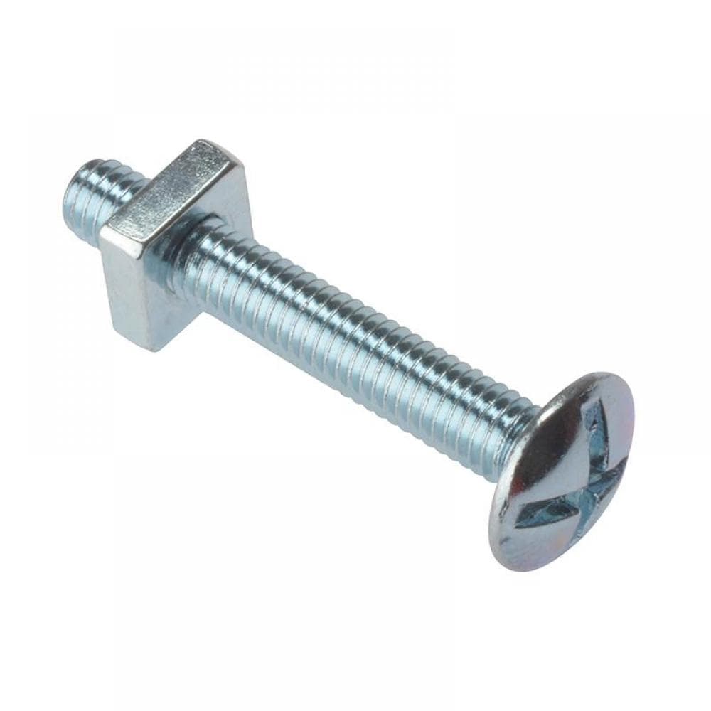 Forgefix 25RBN840 Roofing Bolt Zp M8 X 40Mm Bag 25