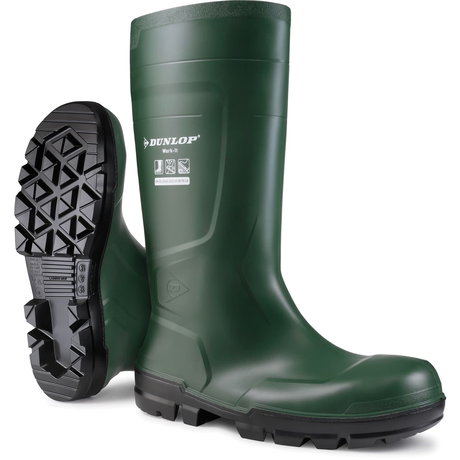 Dunlop Work-It Full Safety Wellington Size 2.5 39474-73632-01