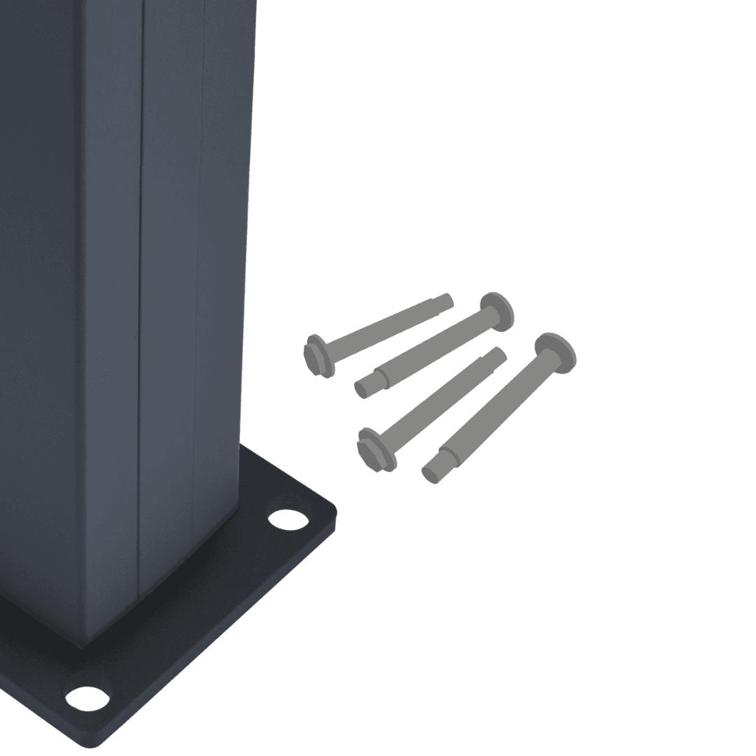 Piranha Spare Top Bottom Trim Fixing Kit Spare Bracket Screws