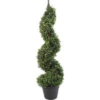 Dyzi Artificial Leaf Tree In Plastic Pot 90cm - Green