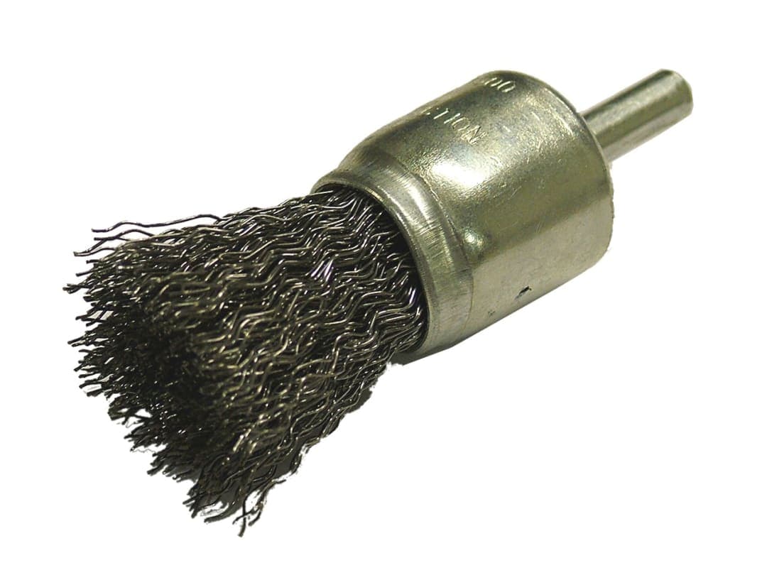 Faithfull Wire End Brush 25mm Flat End FAIWBS25E