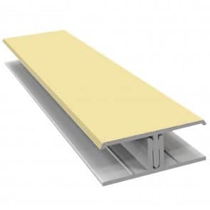 Weatherboard Cladding Two Part H Trim - 3mtr Sand