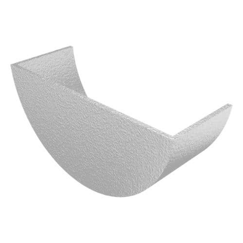 Cast Aluminium Half Round Gutter Internal Stopend - 114mm PPC