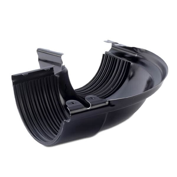 Steel Gutter External Angle - 90 Degree x 135mm Black