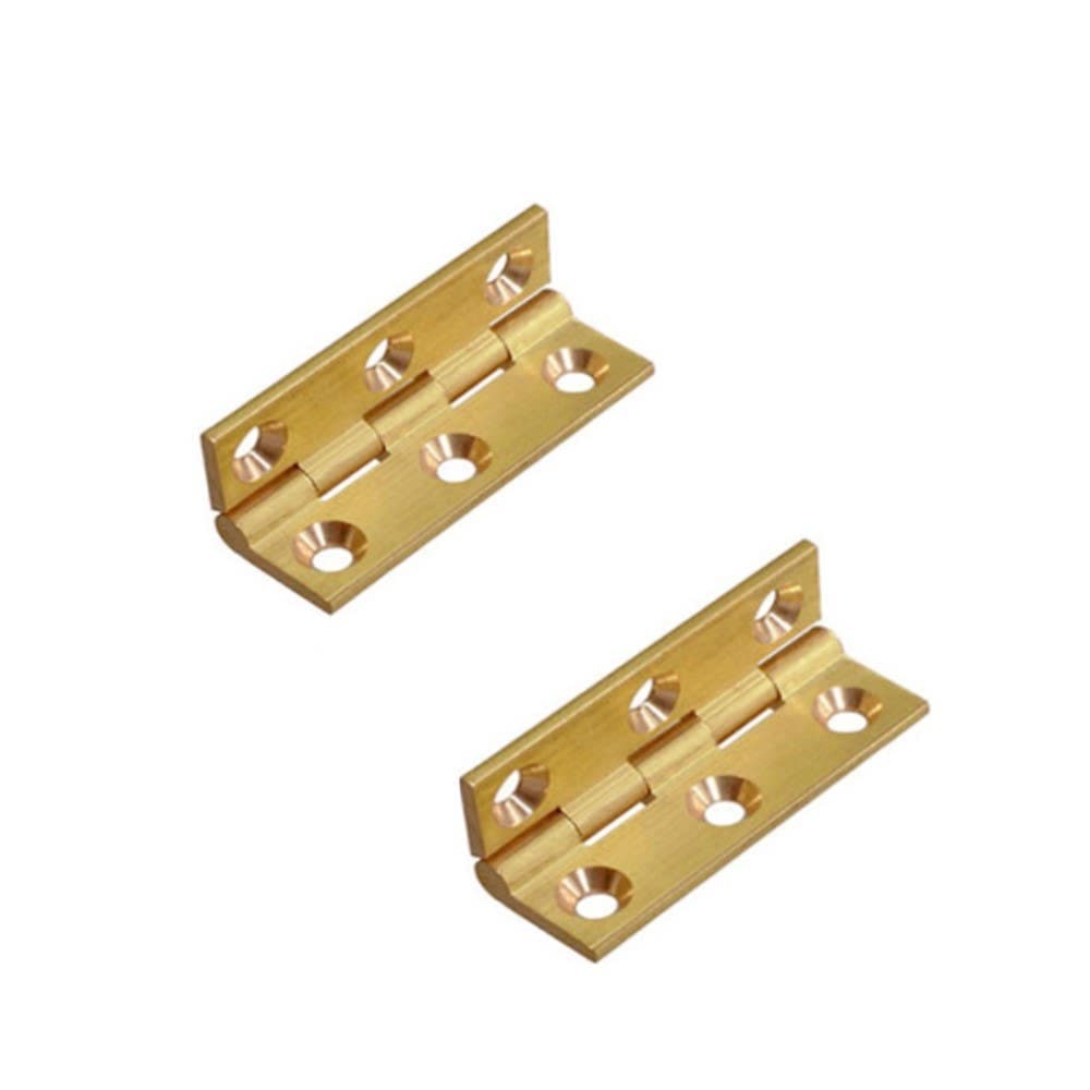 Drawn Butt Hinge - 63mm - Brass - Pair - Hardware Solutions