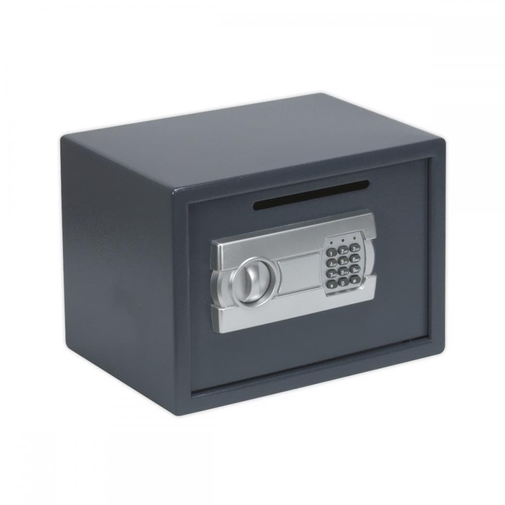 Sealey SECS01DS Electronic Combination Security Safe With Deposit Slot 350 X 250 X 250Mm