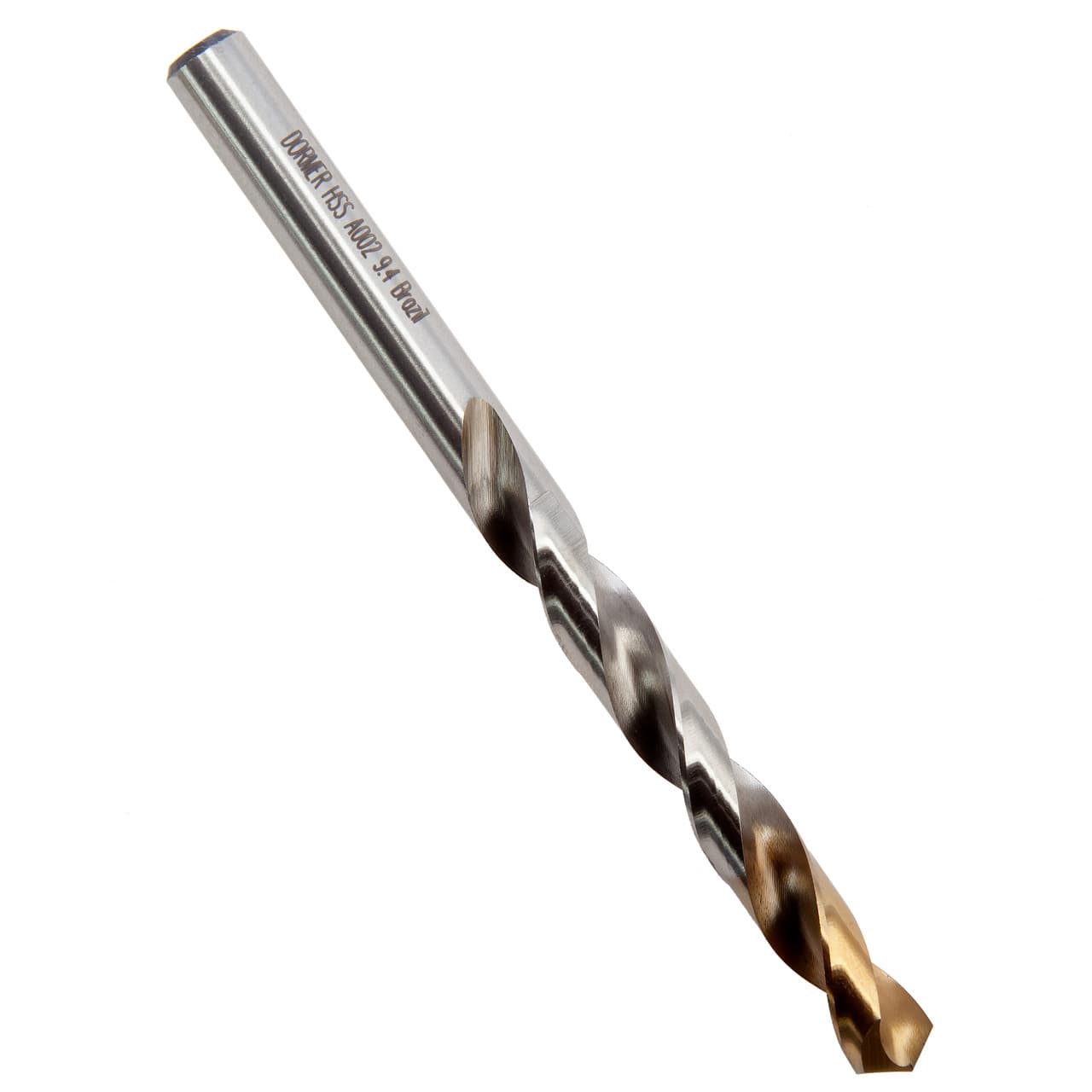 Dormer A002 Hss Tin Coated Tip Jobber Drill Bits 9.4Mm (Box Of 10)