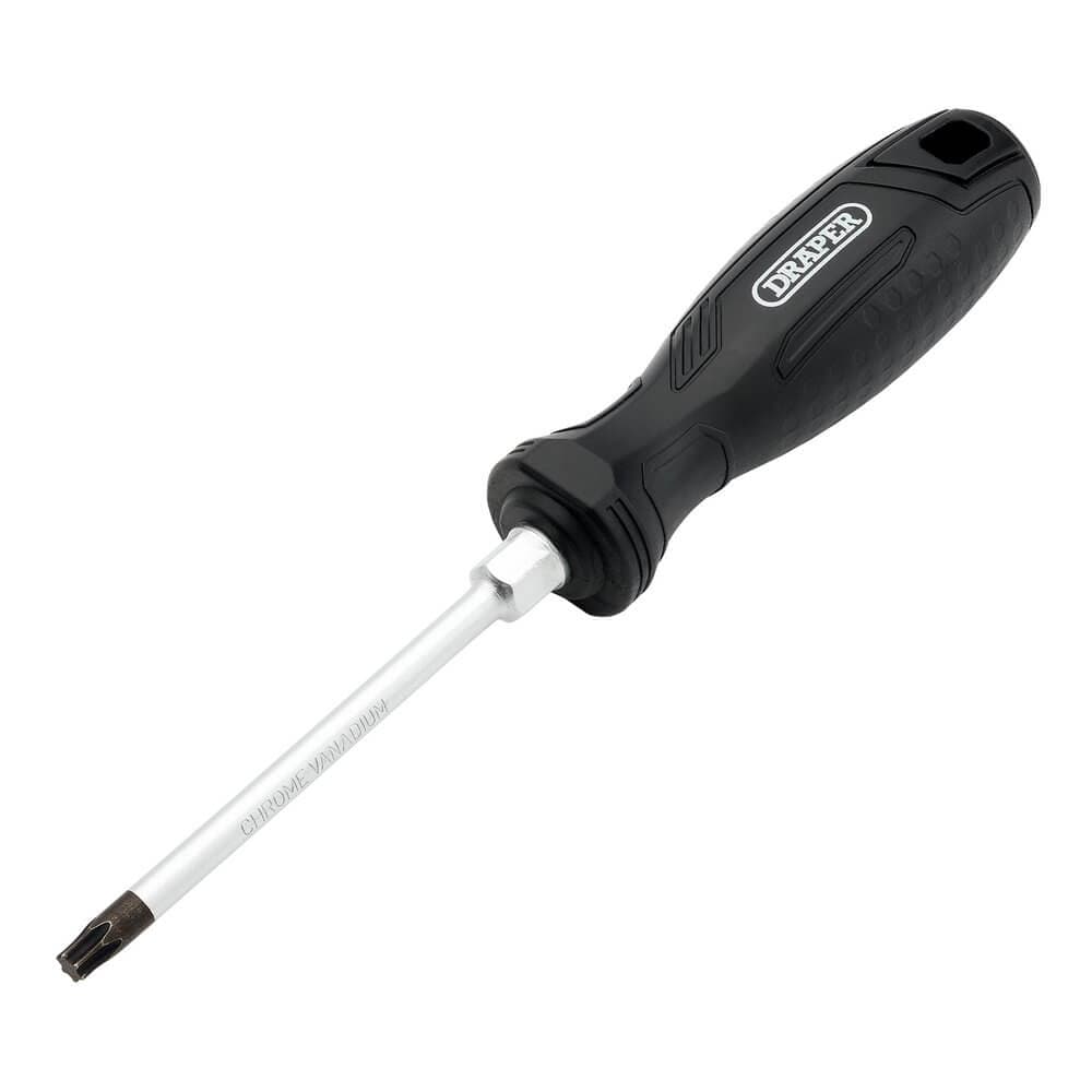 Draper Tx-Star® Hard Grip Screwdriver T30 X 100Mm Pk 1 13567