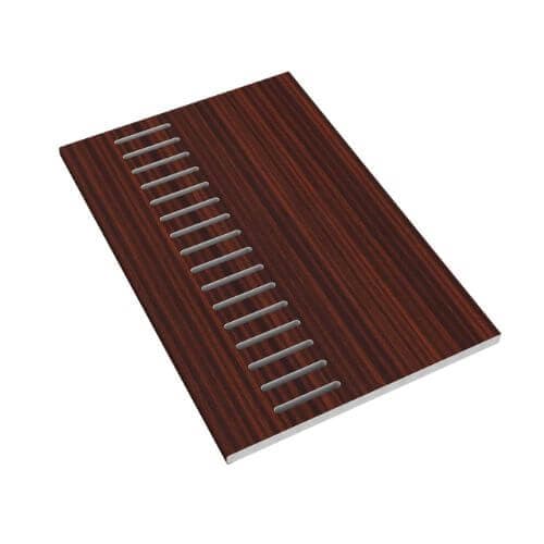 175mm Rosewood Vented Soffit Board - 10mm x 5mtr