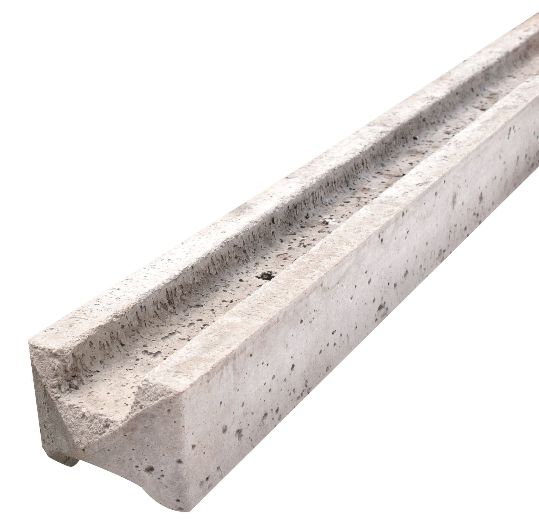 1830mm x 109mm x 94mm Supreme Concrete Intermediate Slotted Fence Post