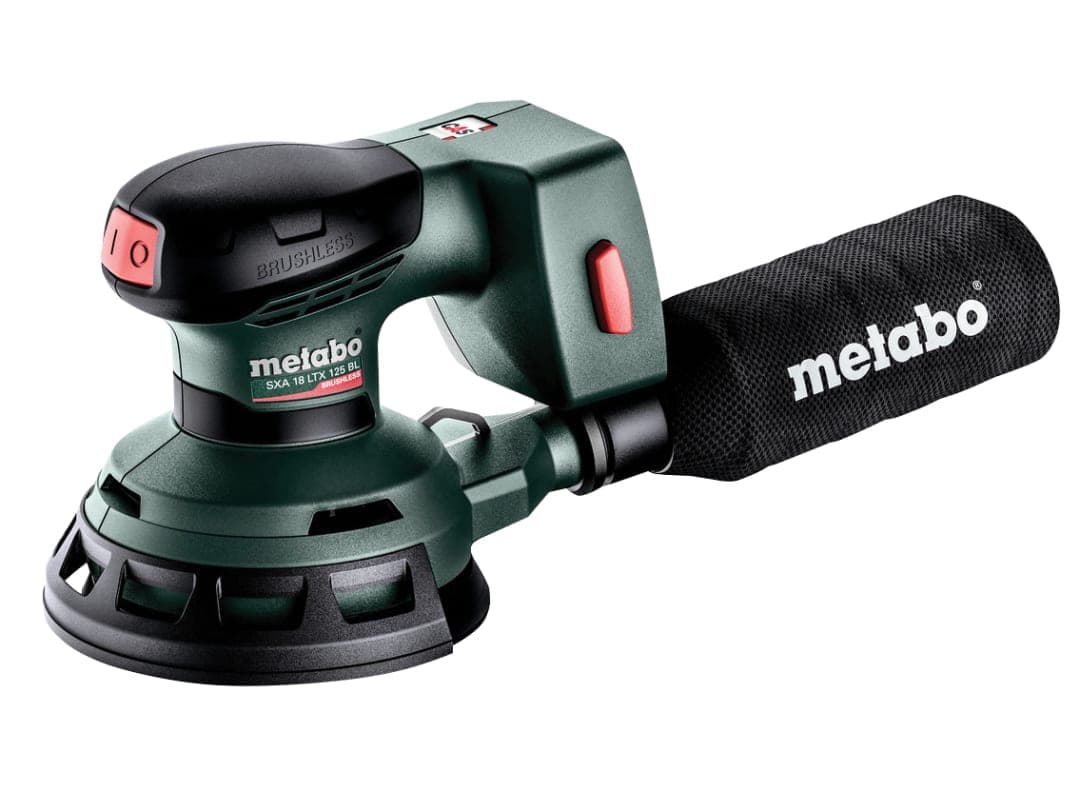 Metabo SXA 18 LTX 125 BL Brushless Orbital Sander + metaBOX 18V Bare Unit 600146840