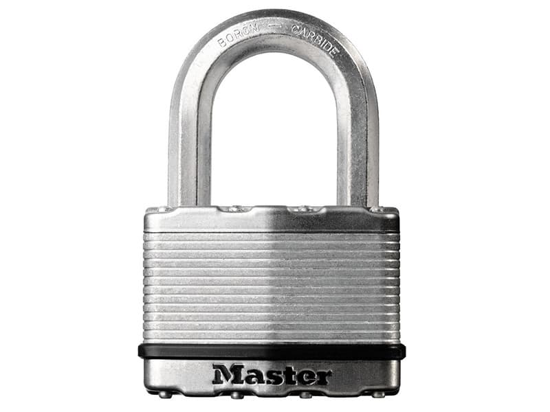 Master Lock M5EURD Excell™ Laminated Steel 50Mm Padlock 4-Pin - 25Mm Shackle