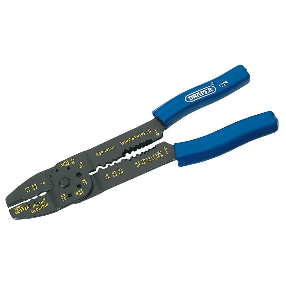 Draper 13656 5 Way Crimping Tool 240Mm each