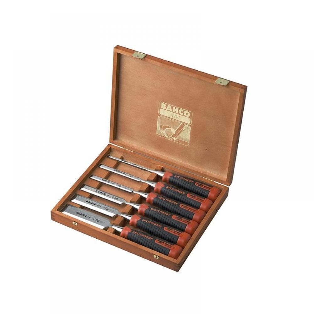 Bahco 434-S6-EUR 434 Bevel Edge Chisel Set 6 Piece