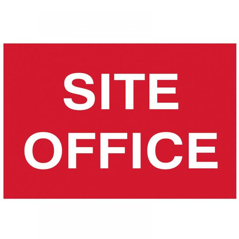 Scan 4252 Site Office - Pvc Sign 600 X 400Mm