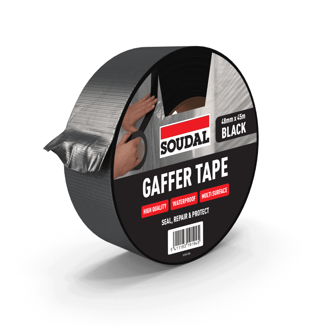 Soudal Gaffer Tape Black 48Mm X 45M 167039