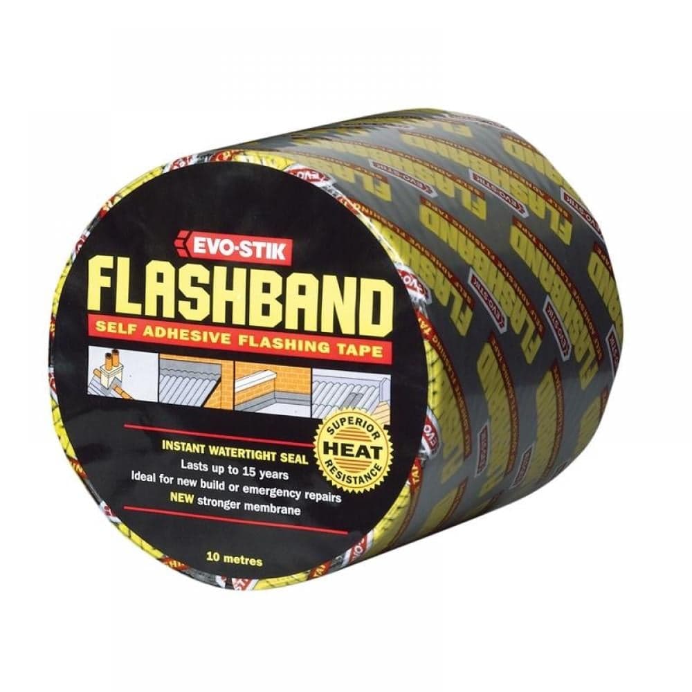 Evo-Stik 30812199 Flashband Roll Grey 150Mm X 10M