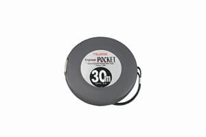 Tajima Long Steel Engineer Pocket Tape Measure 20M X 10Mm TAEPK20MW