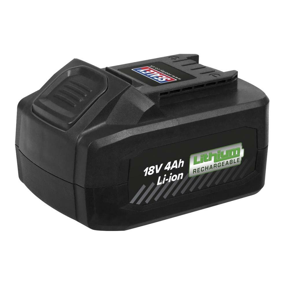 Sealey CP650BP Power Tool Battery 18V 4Ah Lithium-Ion For Cp650Li & Cp650Lihv