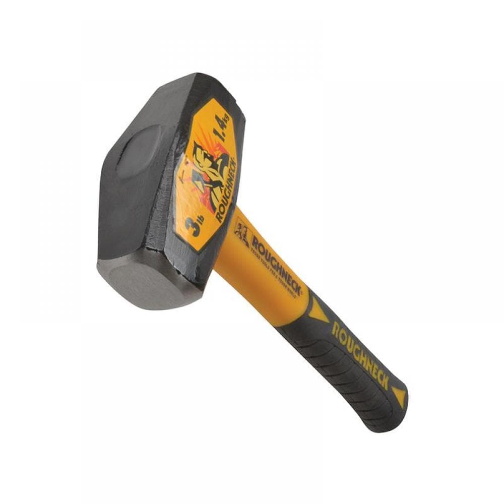Roughneck 65-608 Club Hammer Fibreglass Handle 1.4Kg (3 Lb)