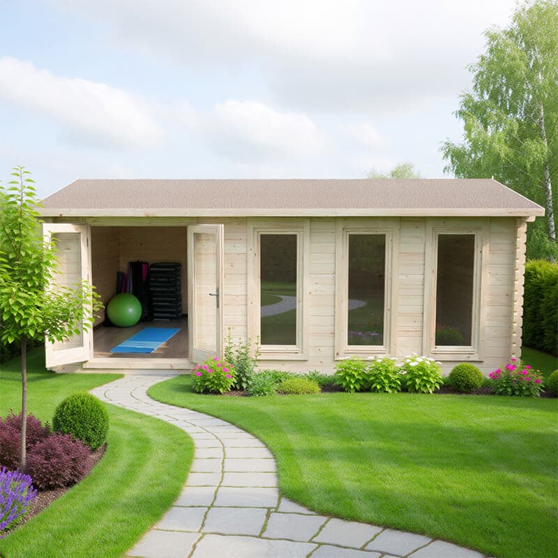 Forest Blakedown 6m x 4m Log Cabin (45mm)