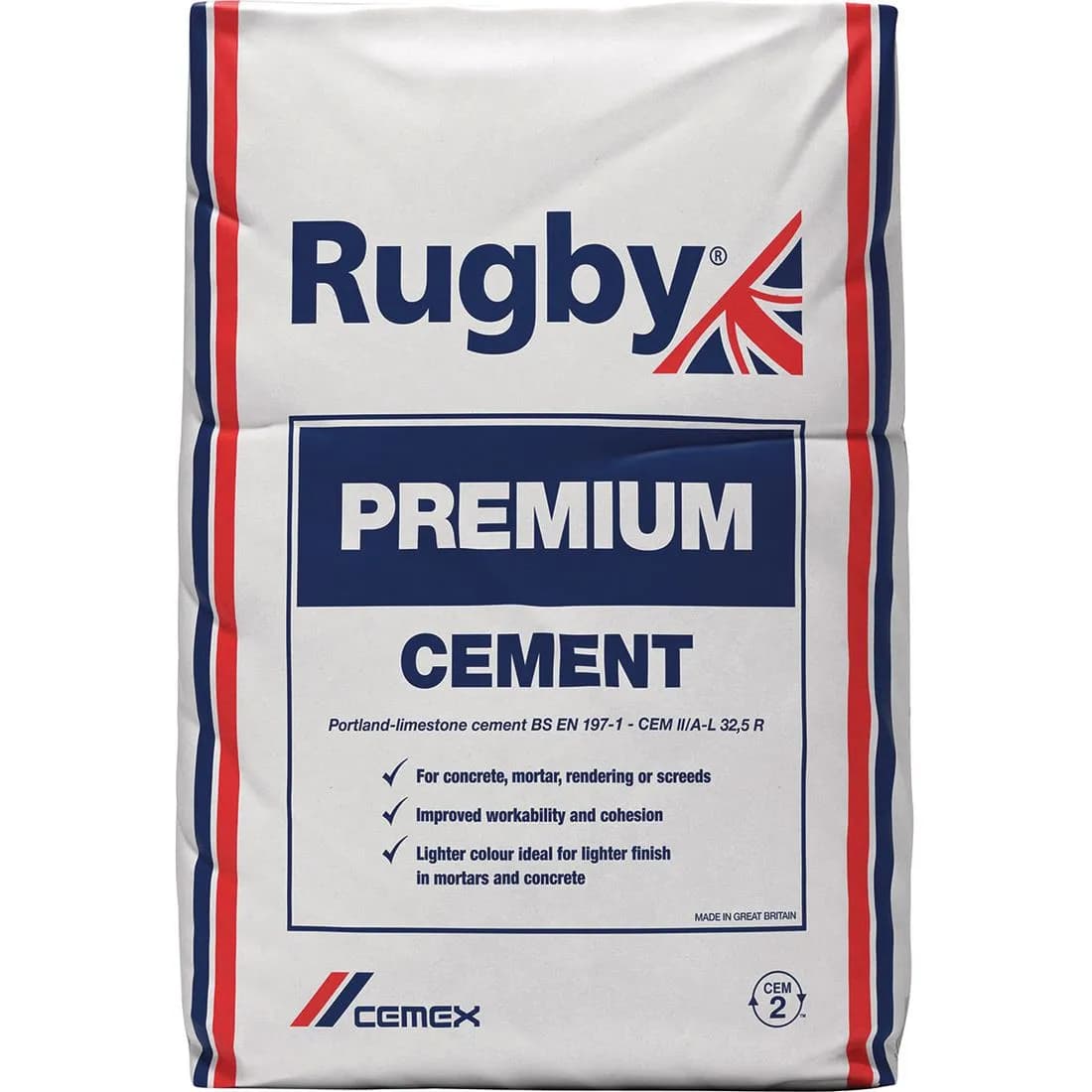 Rugby Premium Cement 25Kg