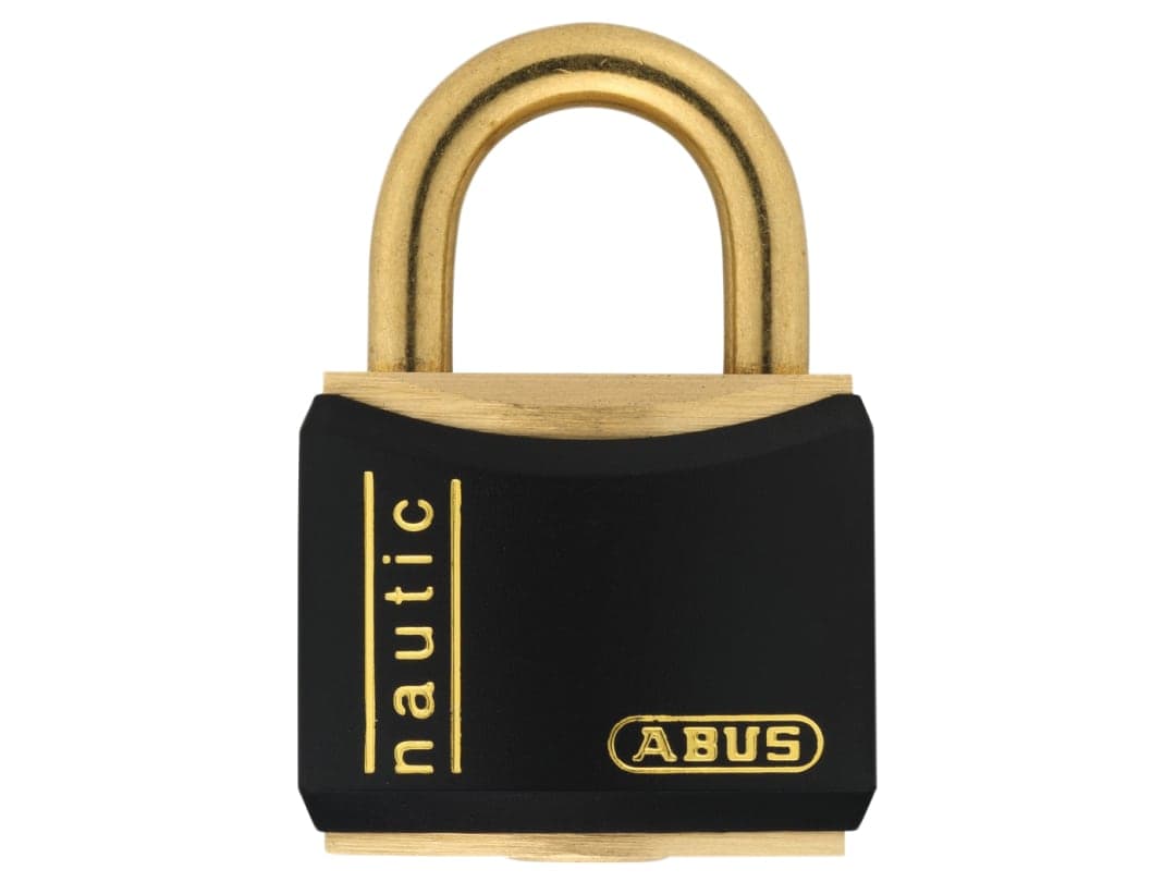 ABUS Mechanical T84MB/30mm Black Rustproof Padlock Carded 10000385-01