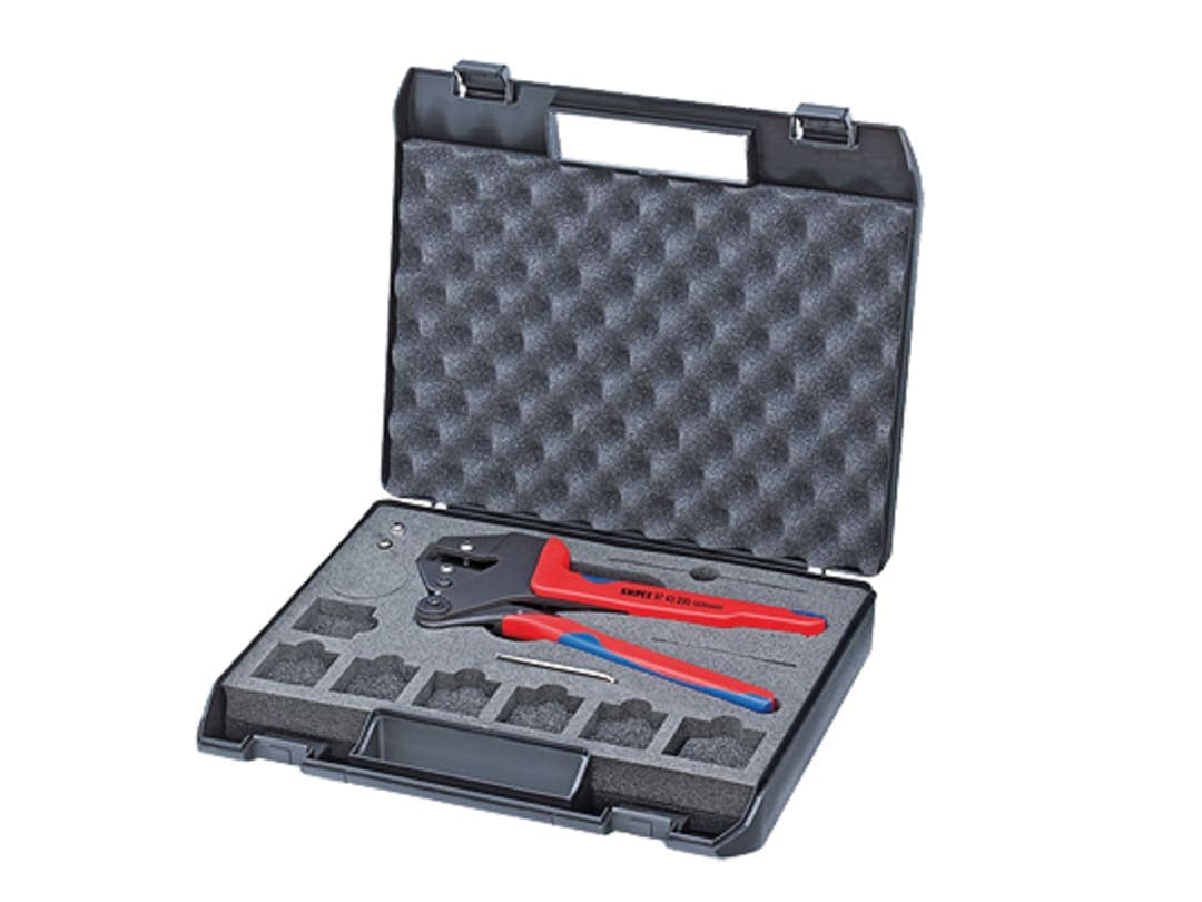 Knipex 97 43 200 Crimp System Pliers in Case 97 43 200